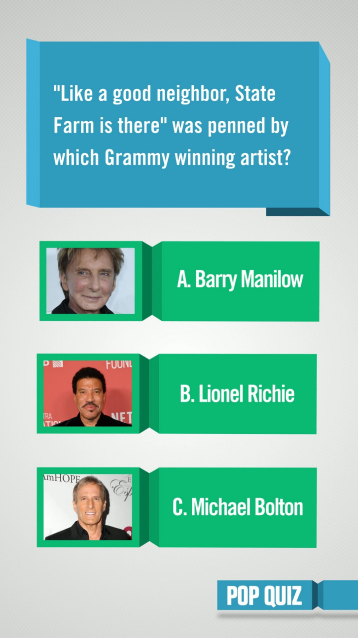 Pop Quiz