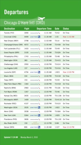 Flight Board