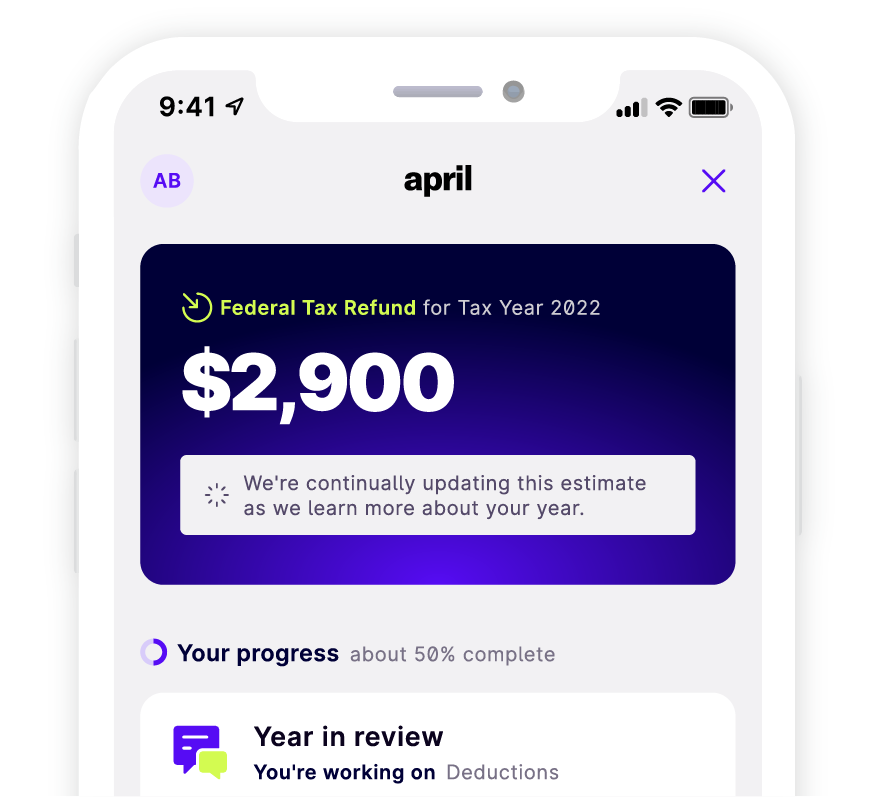 april | Embed intelligent tax software