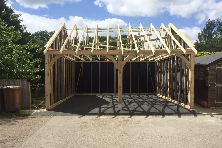 Chester Oak Framed Garage | Oak Framed Garages