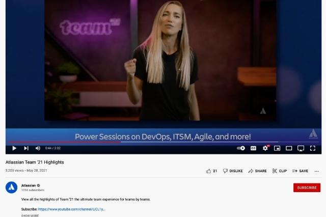 Atlassian's past event highlights