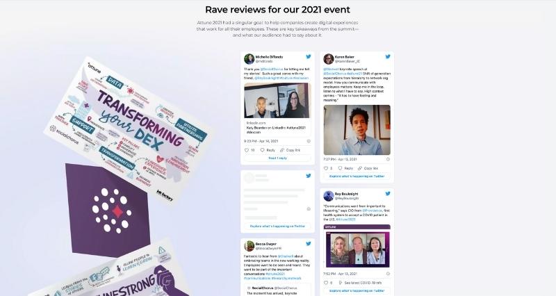 FirstUp Attune Summit rave reviews