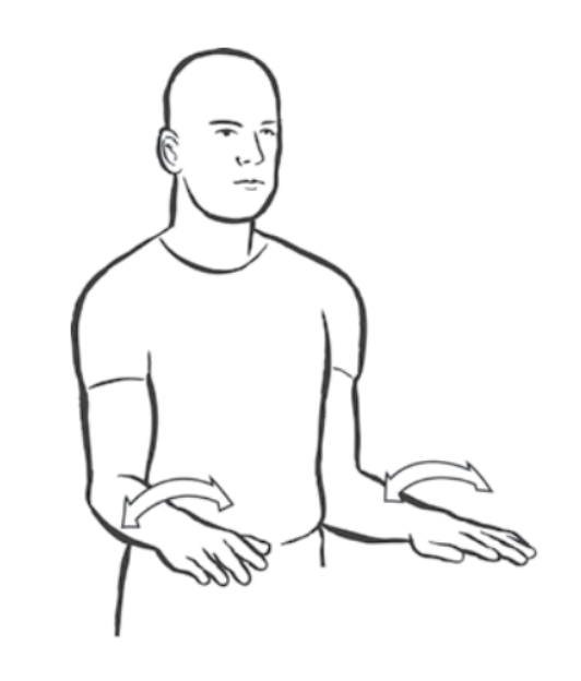 musician stretch - classical guitar practice