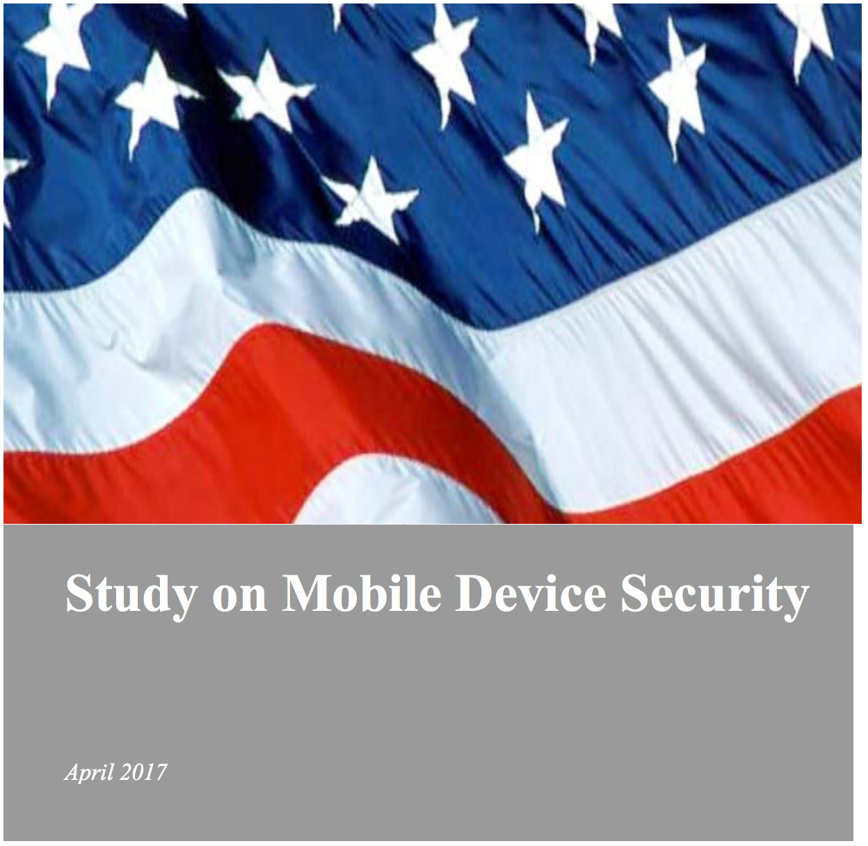 thumbnail image of the study on mobile device security