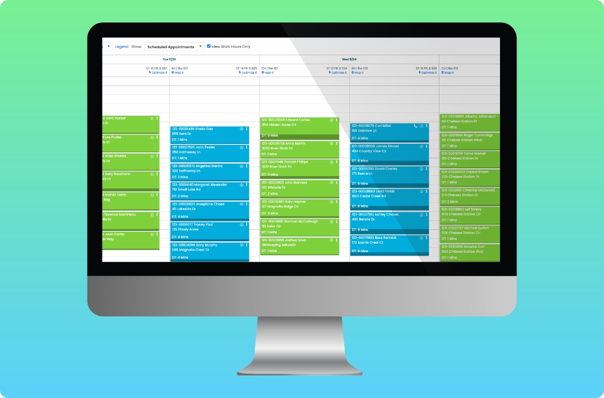 Fieldster | Pest Control Software | Customizable Dashboard