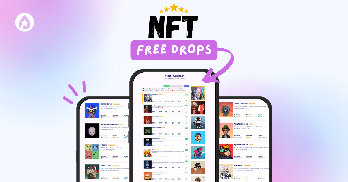 Free Mint NFT drops Free Mint NFT drops