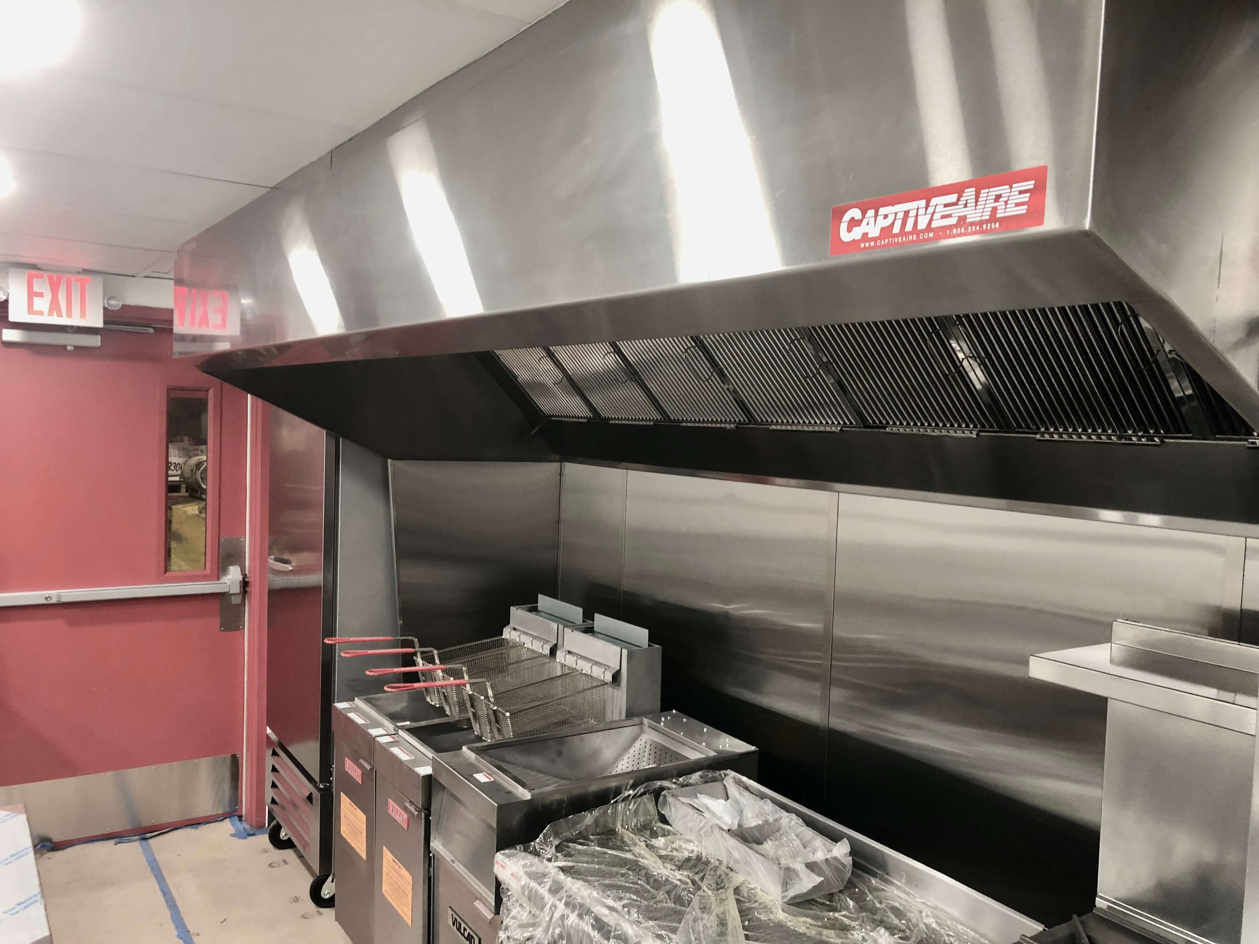 Commercial Kitchen Hood Sizes at Joe Ortega blog