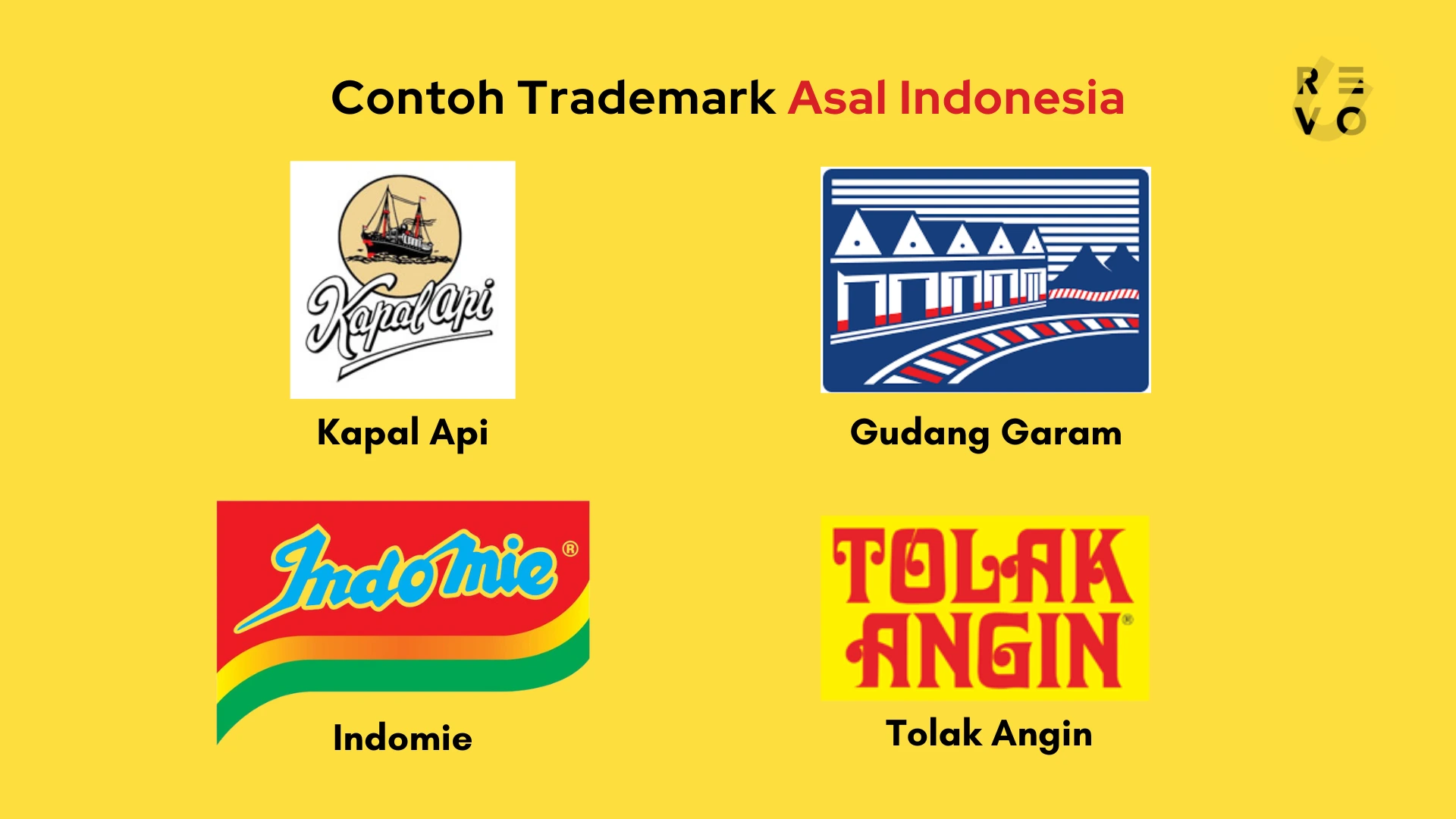 contoh trademark asal indonesia