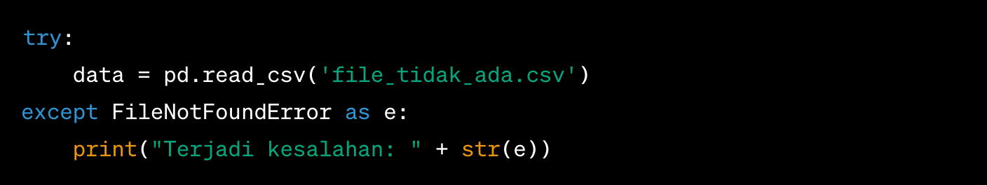 Try Except Python: Panduan untuk Pemula 2023 | RevoU