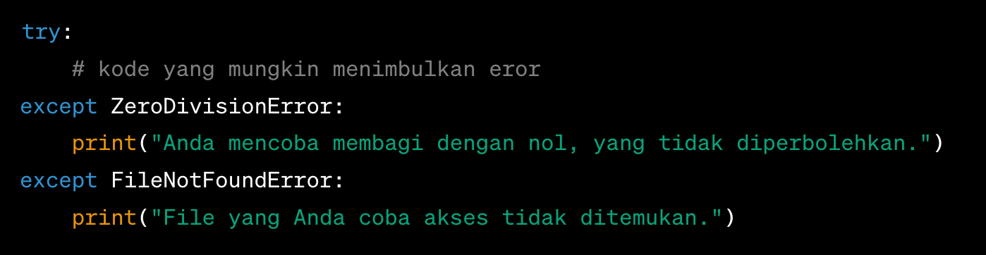 Try Except Python: Panduan untuk Pemula 2023 | RevoU