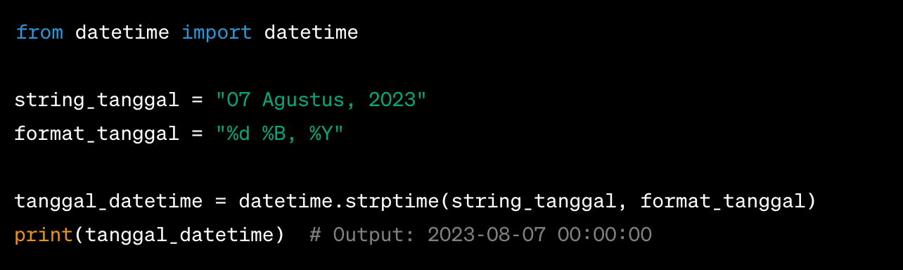 Konversi String ke Datetime di Python: Cara dan Contoh 2023 | RevoU