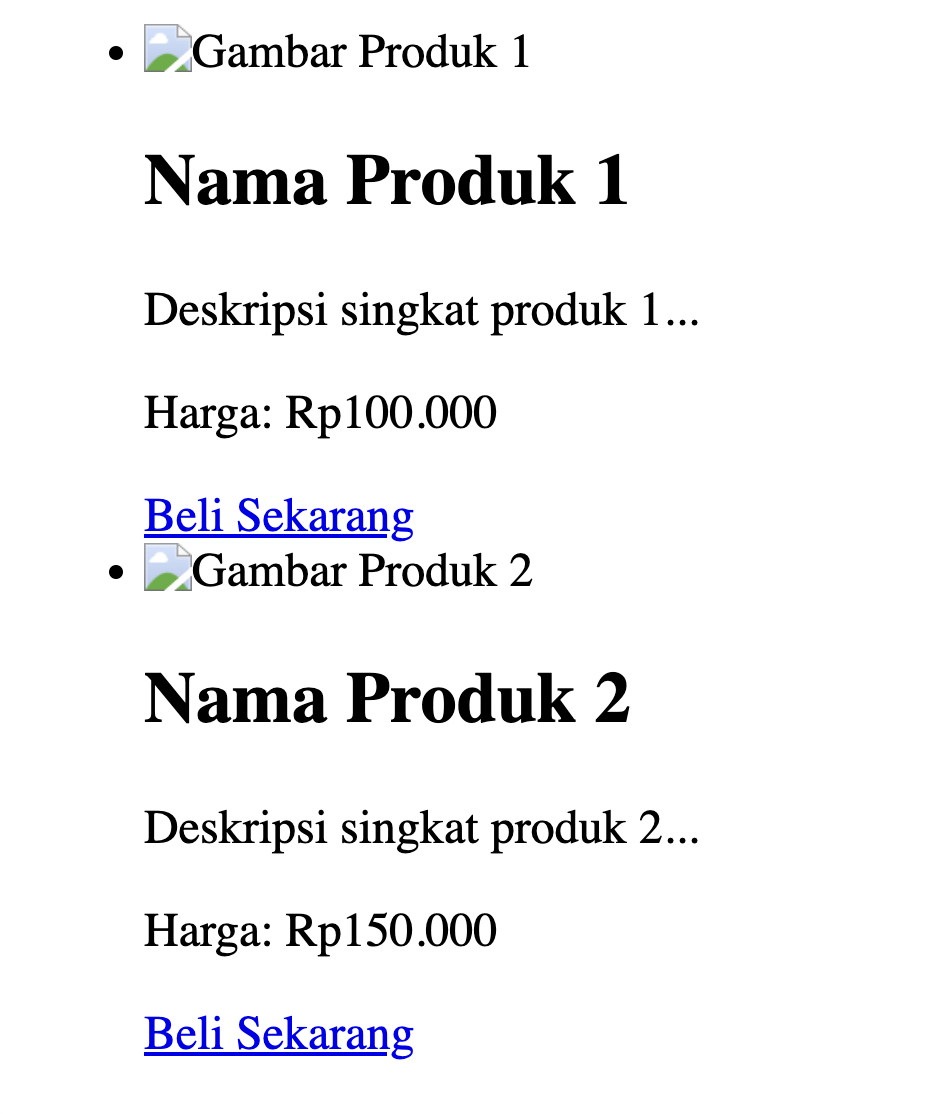 Cara Membuat List di HTML dan Contoh Lengkap 2023 | RevoU