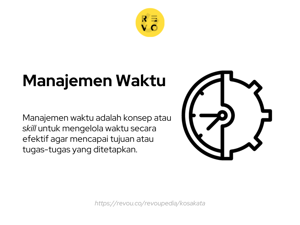 time management atau manajemen waktu adalah