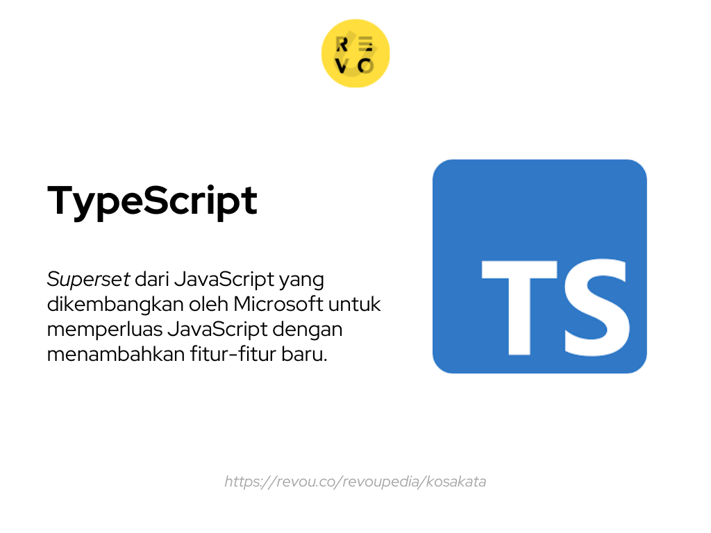 Apa itu typescript pengertian dan contoh 2023 revou