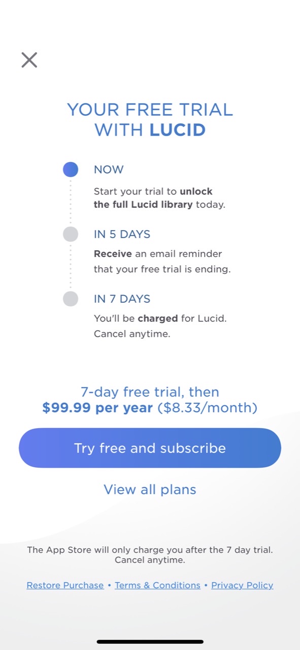 Imprint Learn Visually — Paywall Screenshot (500K/mo)