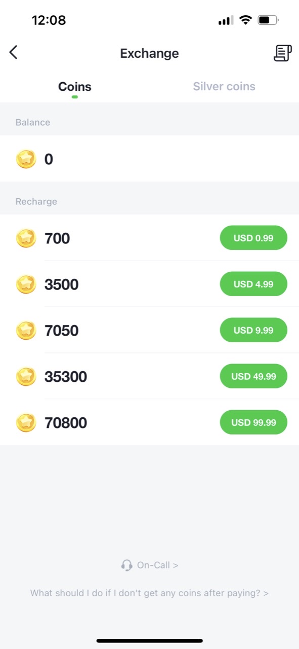 YoHo Group Voice Chat — Paywall Screenshot (400K/mo)