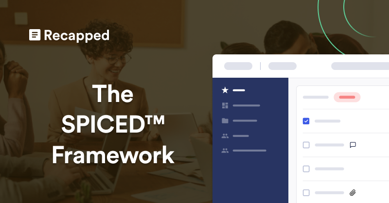 The SPICED™️ Framework (curated by Winning by Design)