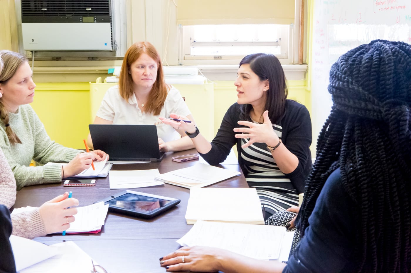 New Leaders Alumni in a meeting