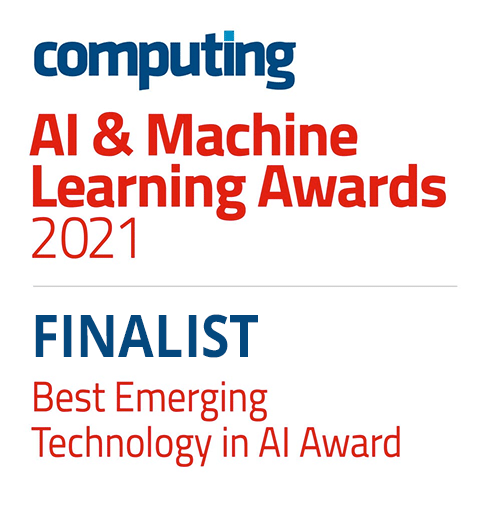 Computing AI & Machine Learning Awards 2021 Finalist Best Emerging Technology in AI Award