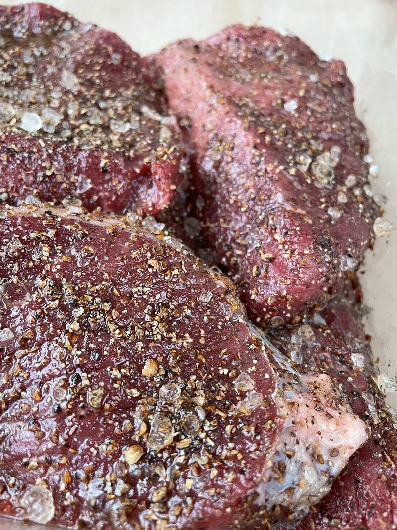 Seasoned Rump Beef - Biltong