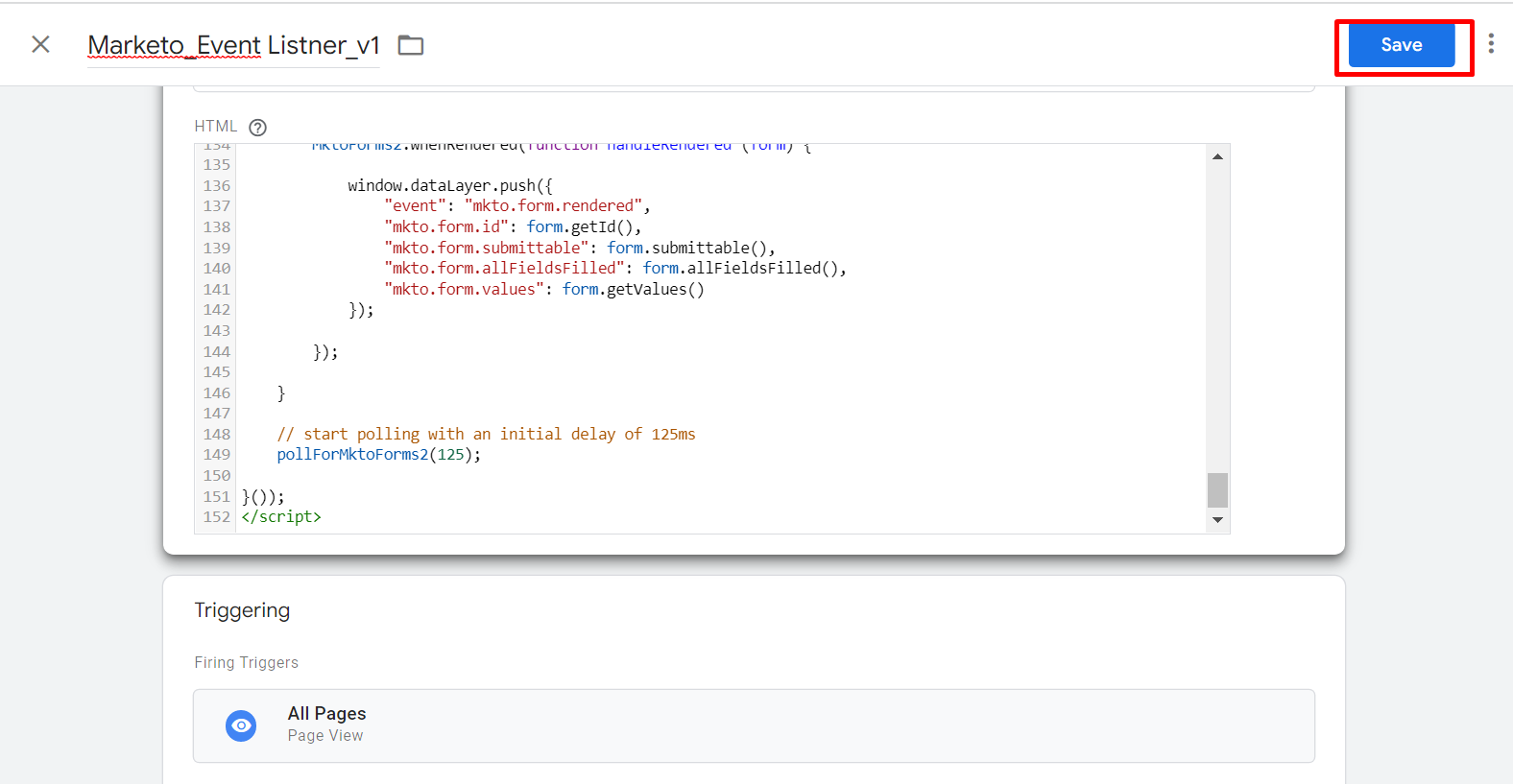 A stepbystep guide to tracking Marketo form with Google Tag Manager