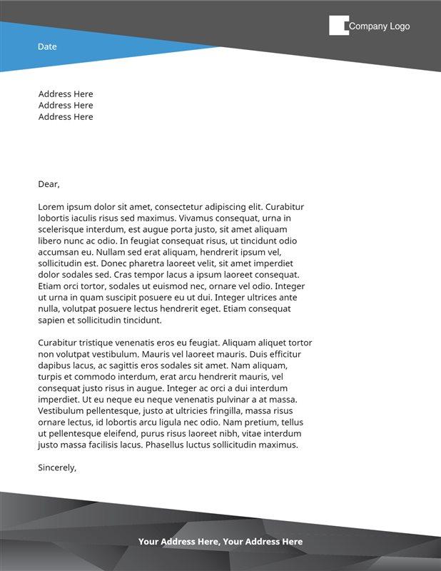 15 free printable business letterhead templates | Blog Hồng