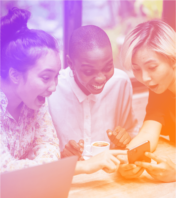 Group of people working together