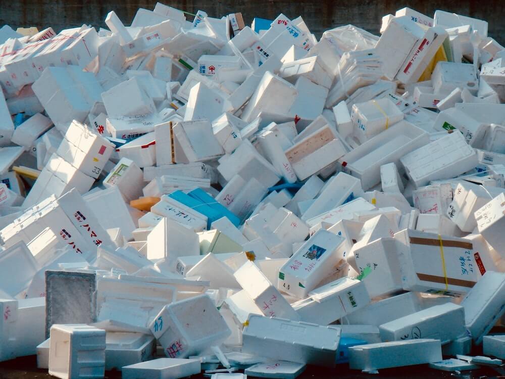 Plastic waste