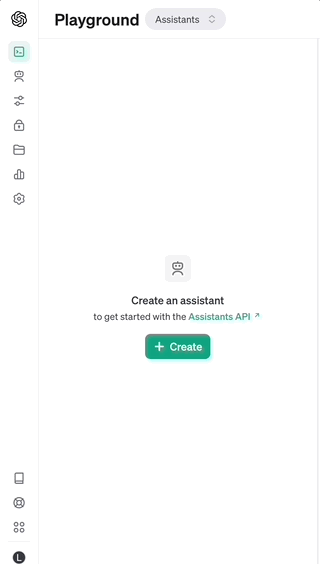 GIF Animation Creating a New Assistant