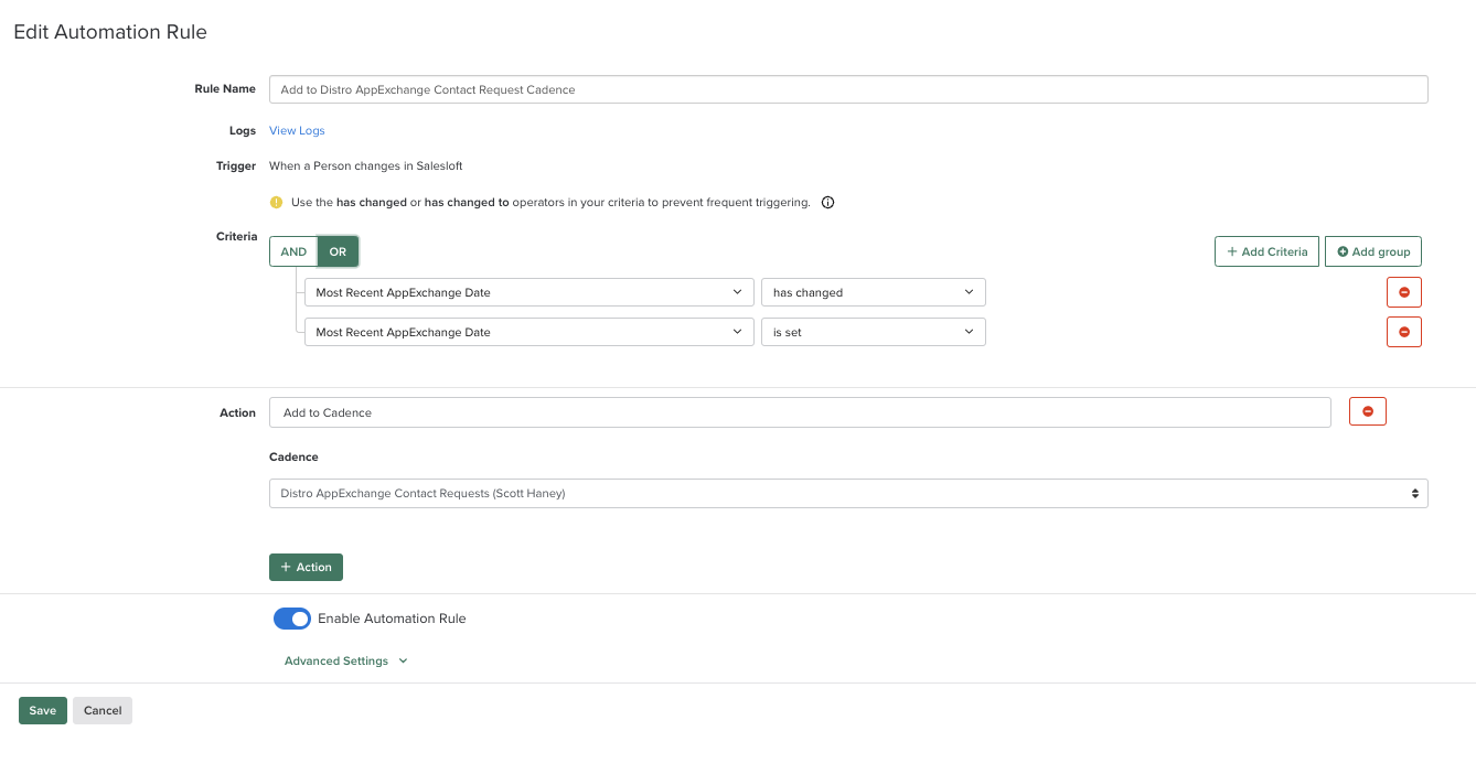 Add Leads to a Salesloft Cadence from Distro | Chili Piper - How To Copy A Cadence In Salesloft