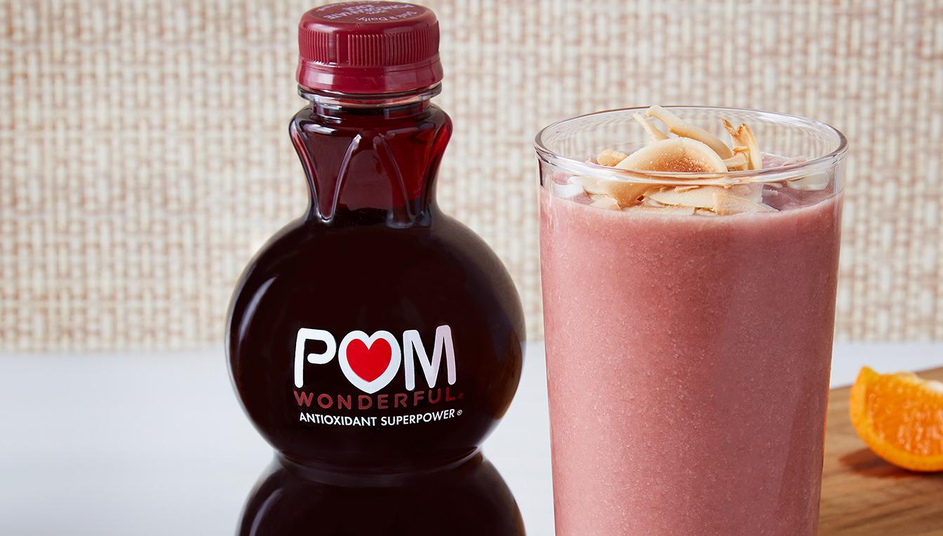 Pomegranate Tropical Smoothie POM Wonderful