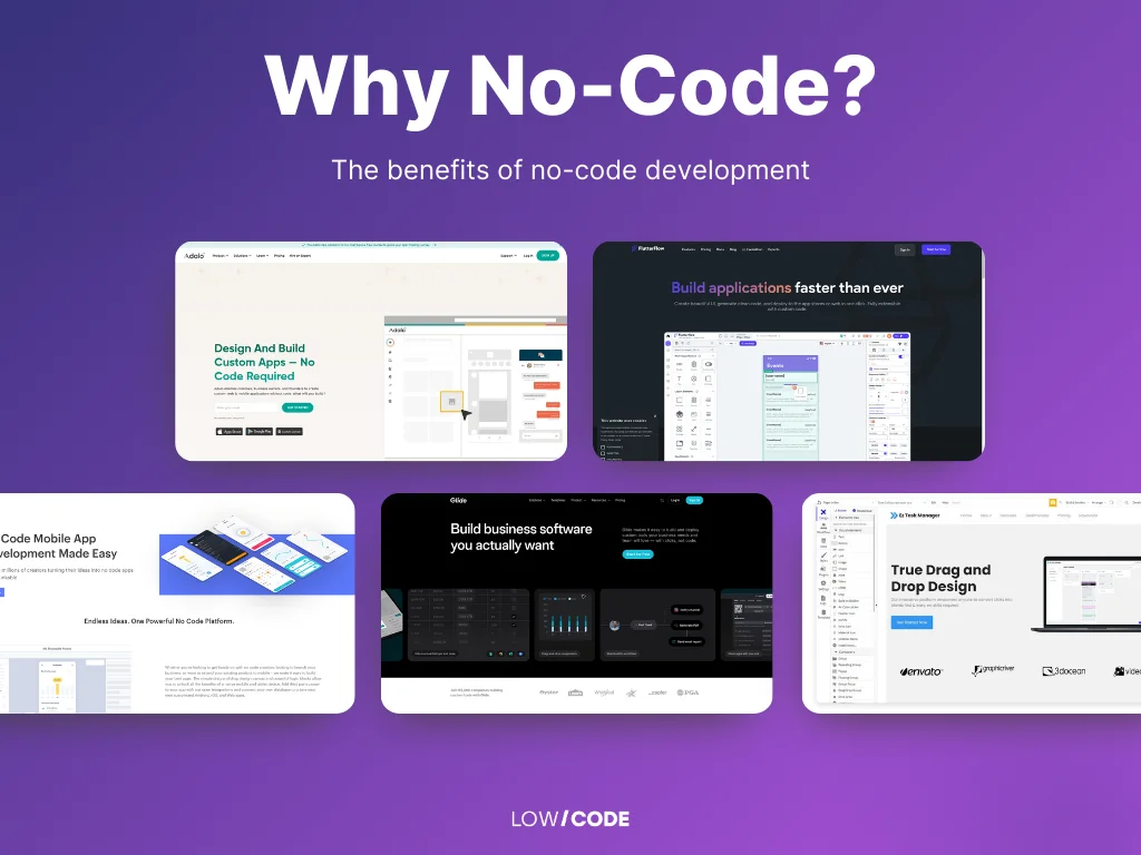 Why no-code? The benefits of no-code development