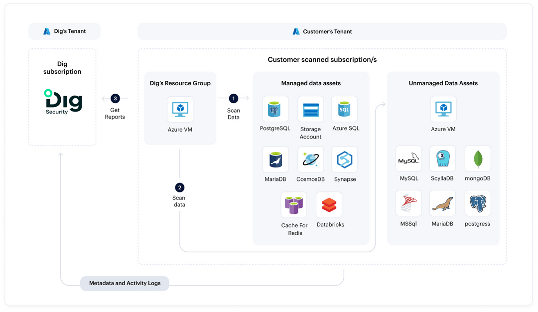 Azure Data Protection & Compliance | Dig Security