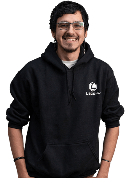 Smiling team member