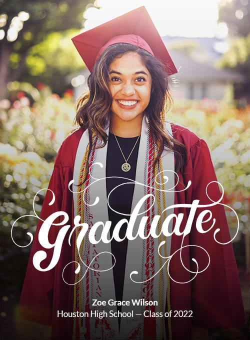 Graduation Announcement Evite