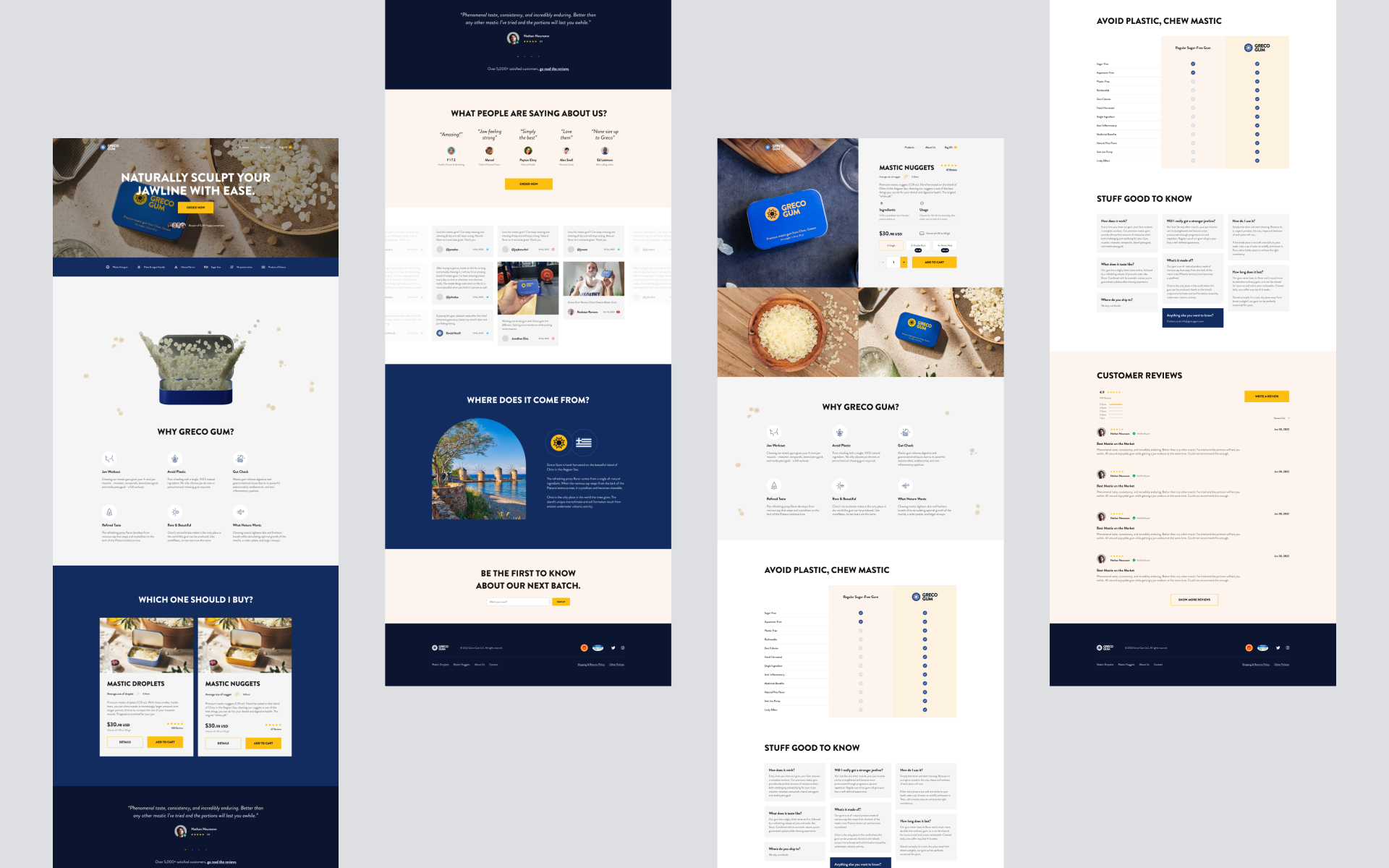 Victor Berbel – Freelancer User Interface & User Experience – Greco Gum