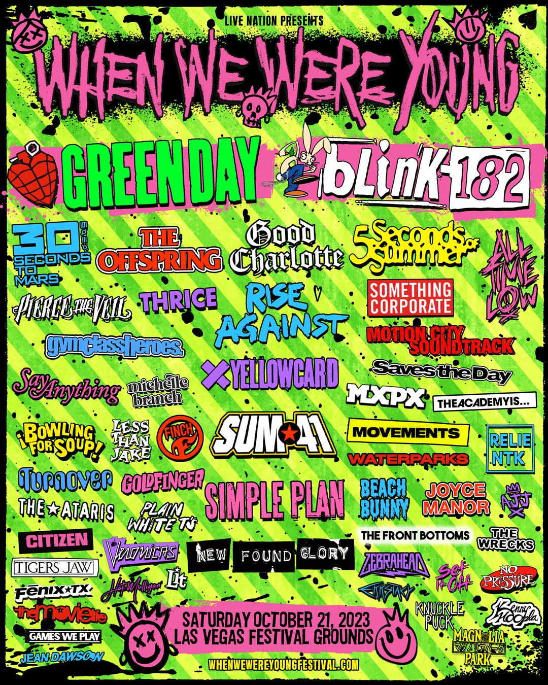 When We Were Young Festival 2022 Lineup Tickets And Dates