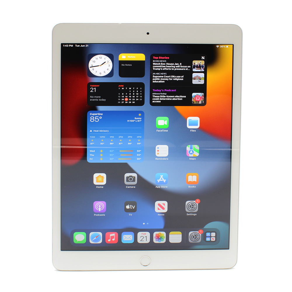 Grade B |Apple iPad 7th Gen. Retina 10.2" 32GB Silver WiFi - MW752LL/A
