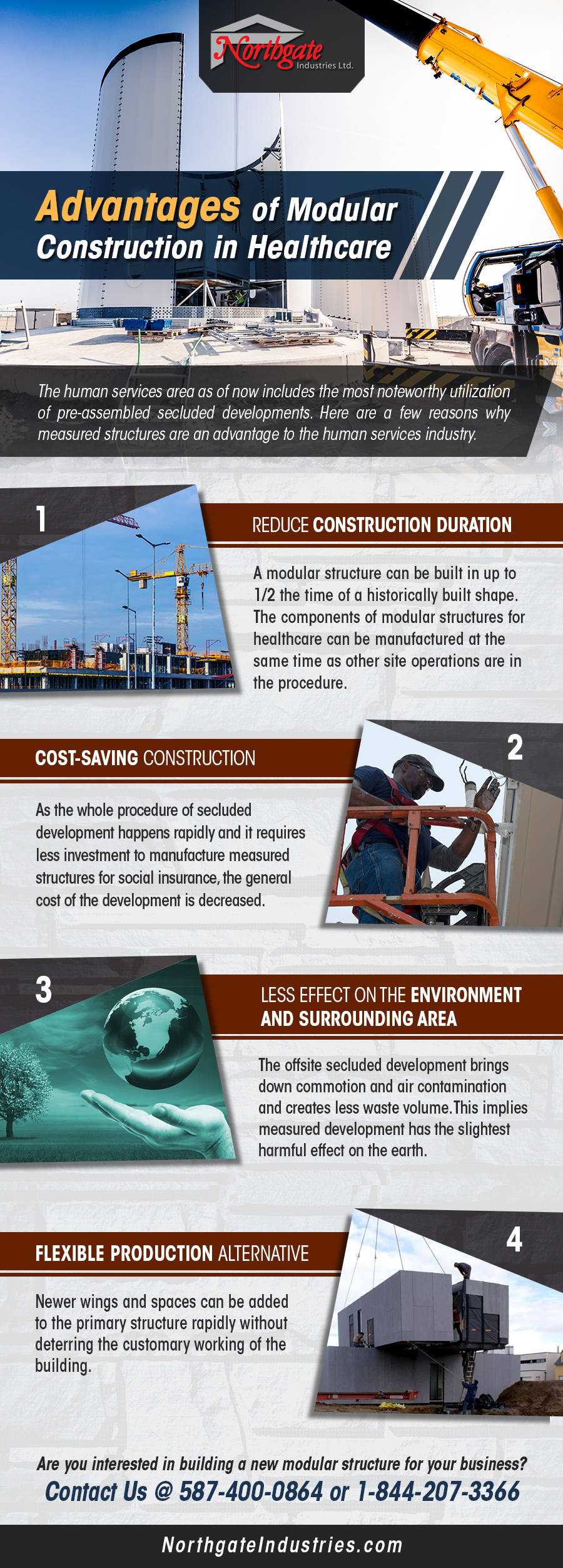 Infographic – Advantages Of Modular Construction In Healthcare