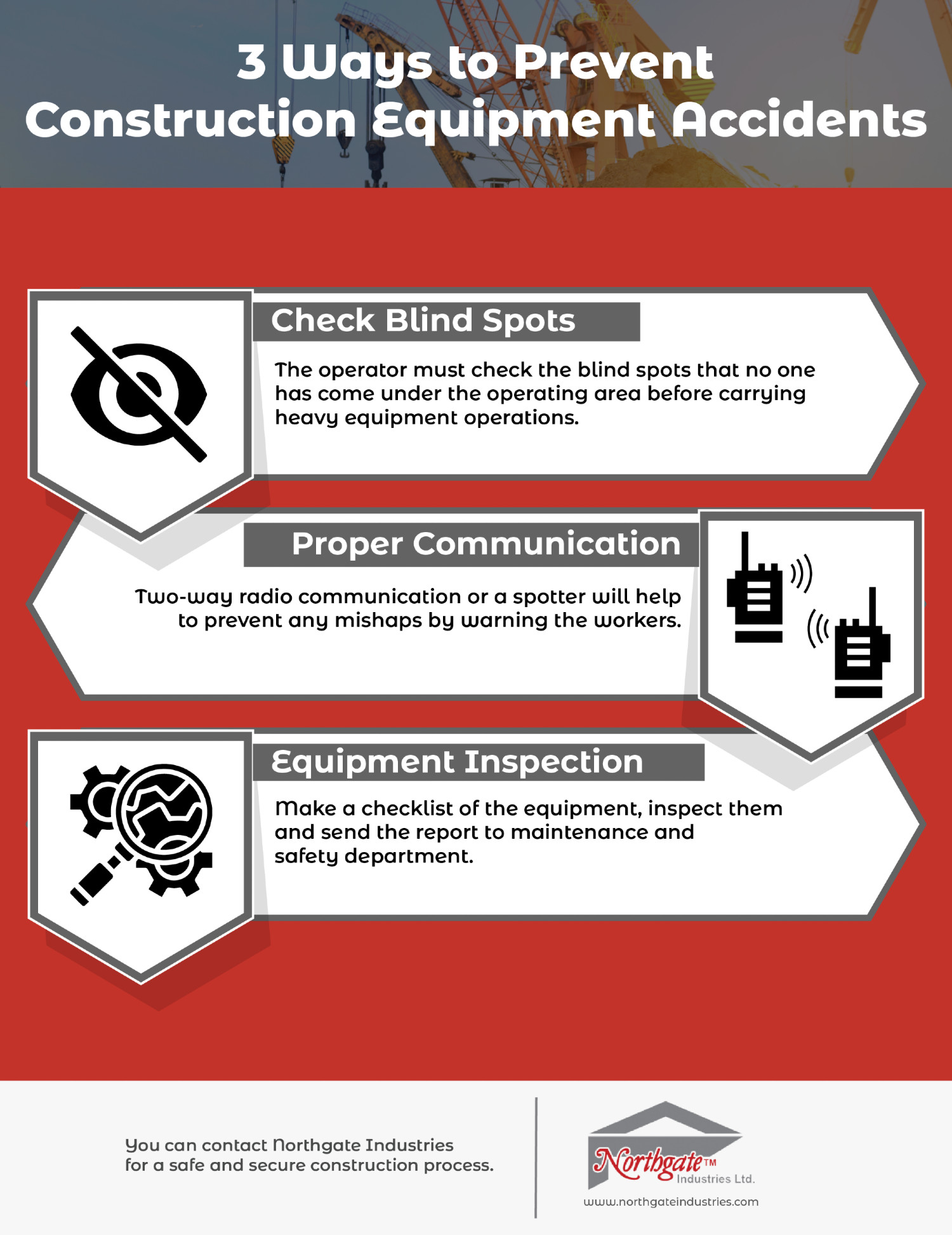 3 Ways to Prevent Construction Equipment Accidents