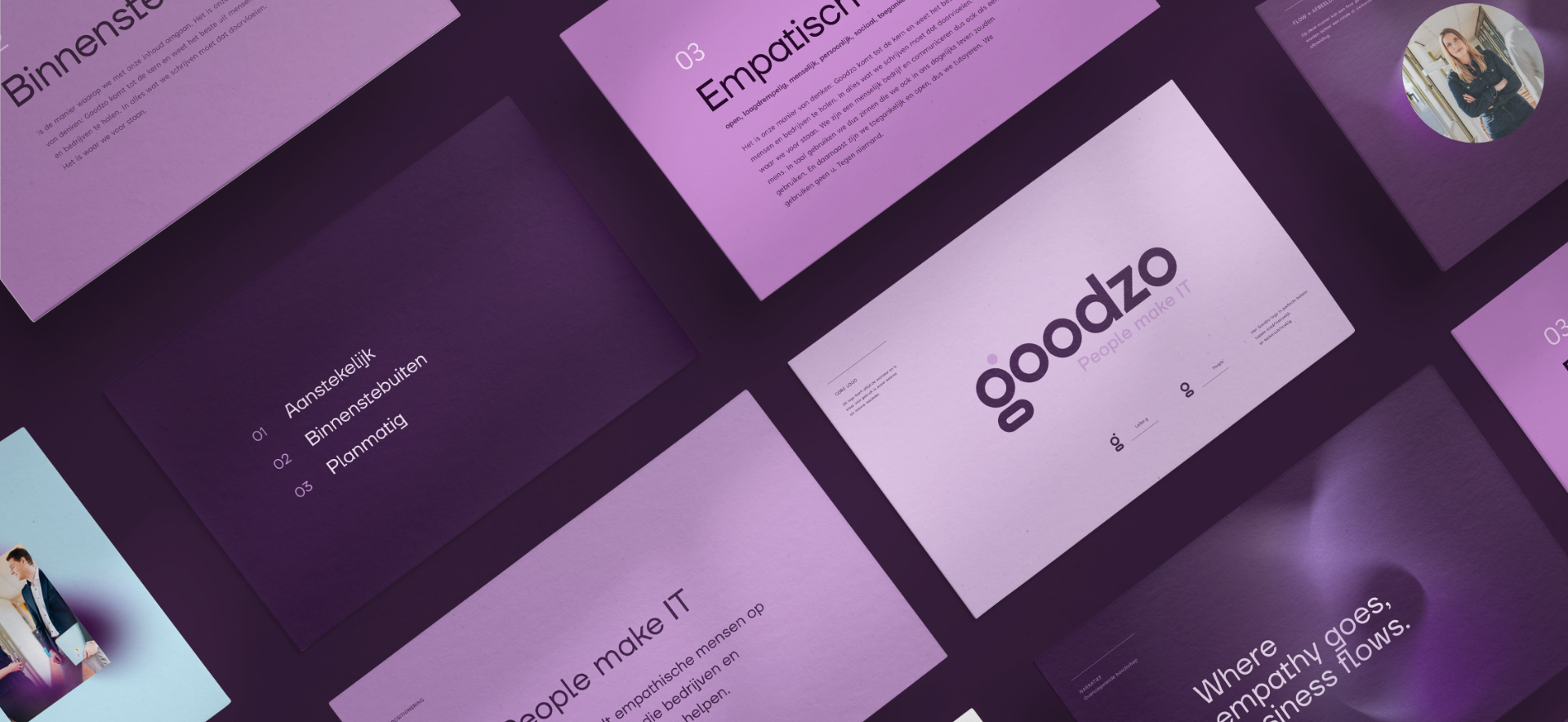 Visuele identiteit Goodzo | JA branding agency