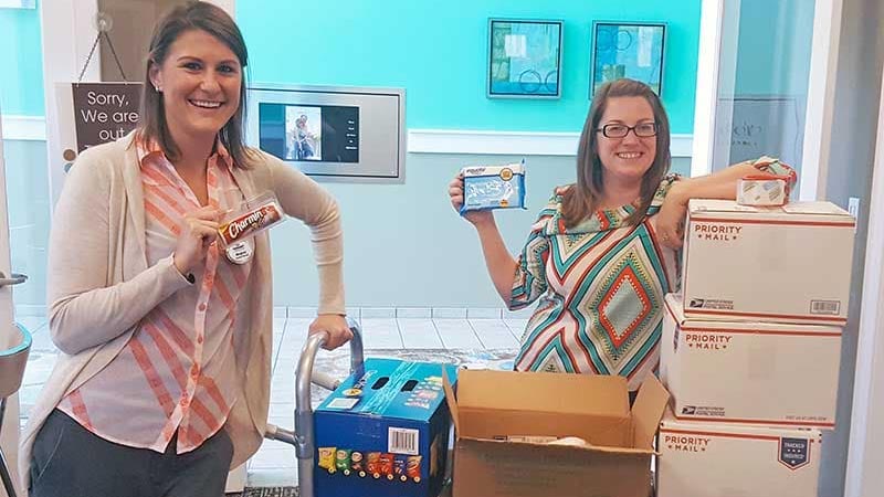 HHHunt Collects Supplies for Operation Shoebox