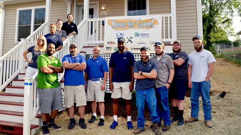 HHHunt participates in Habitat for Humanity’s Home for Good Program