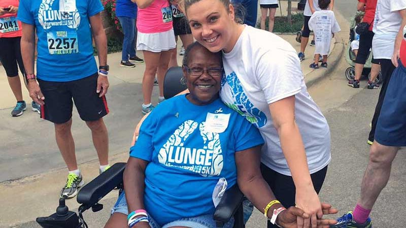 HHHunt participates in the Raleigh LUNGe Forward 5k Run, walk and rally