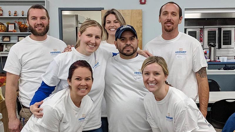 HHHunt Supports Local Community Food Banks
