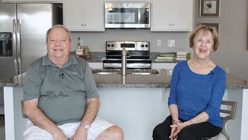 Why Bob and Joyce chose HHHunt Homes for their new home