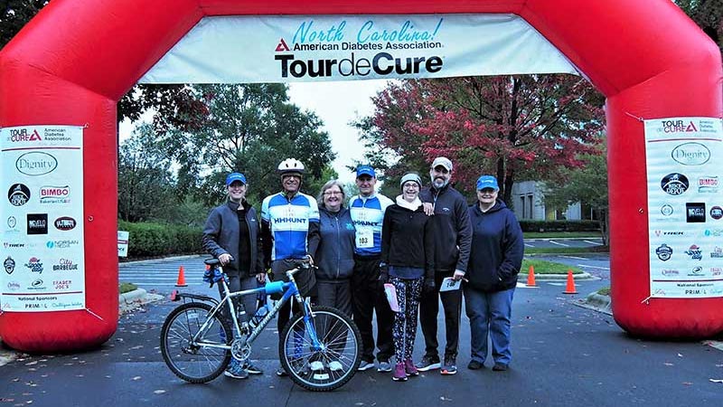 HHHunt participates in Charlotte Tour de Cure