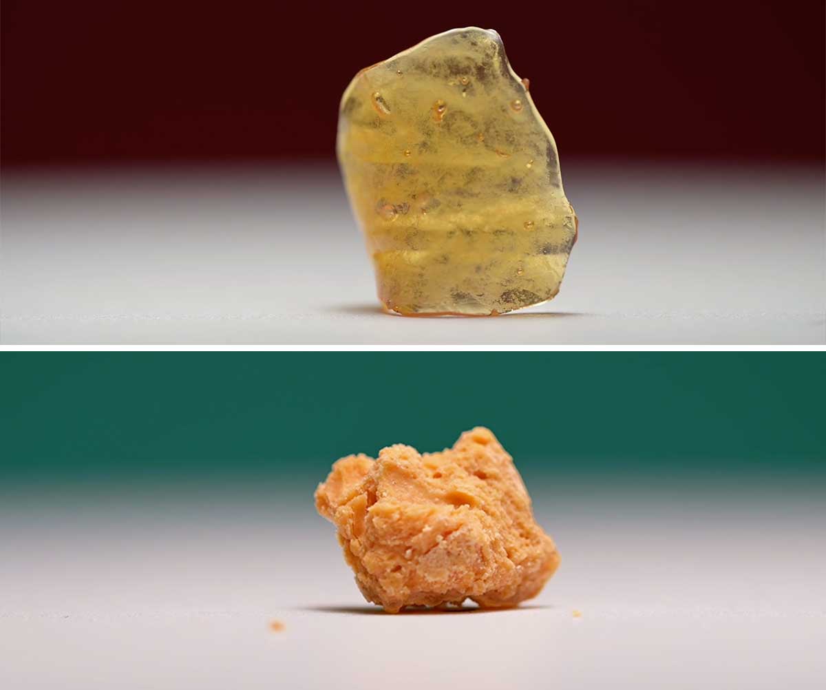 Cannabis Shatter and Crumble