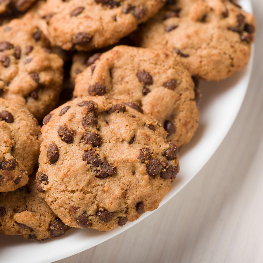Vegan and Gluten-free Chocolate Chip Cookies