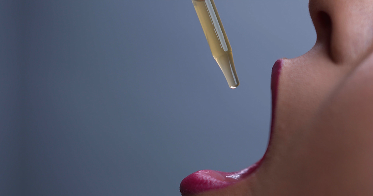 Sublingual Cannabis Tincture Administration
